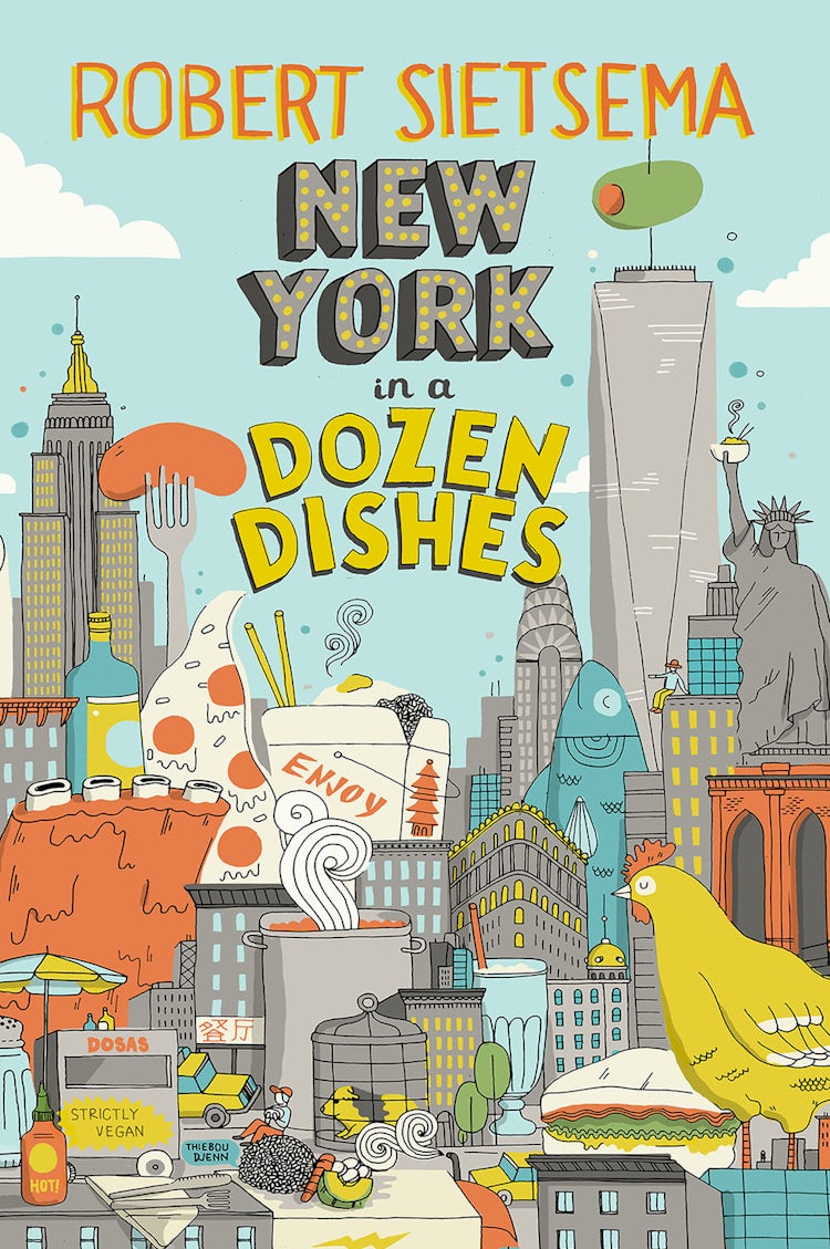 Cover image for New York In A Dozen Dishes, isbn: 9780544453630