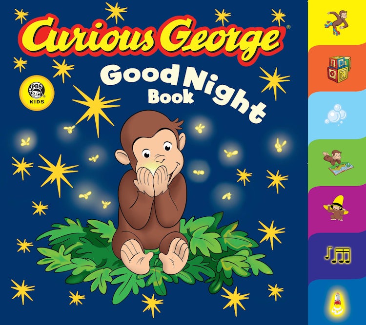 Cover image for Curious George Good Night Book, isbn: 9780618777112