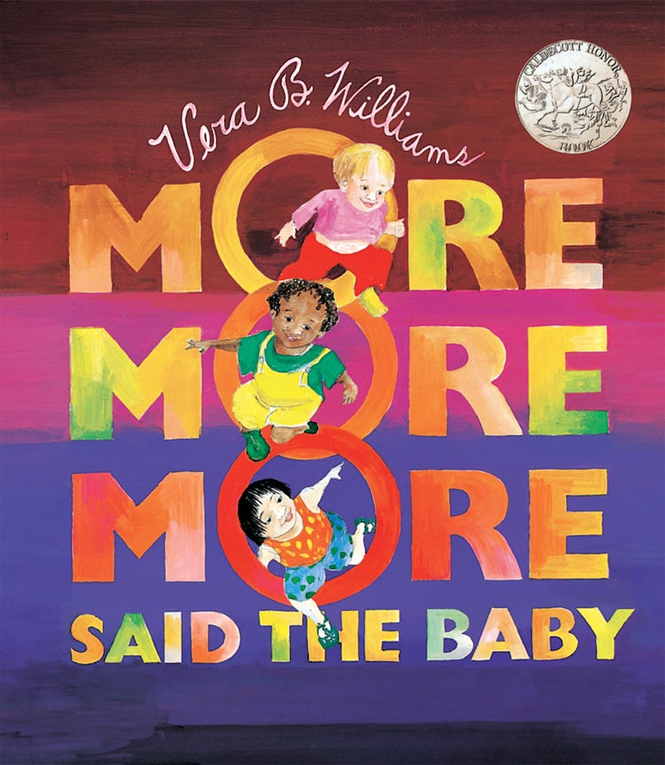 Cover image for More More Said Baby, isbn: 9780688156343