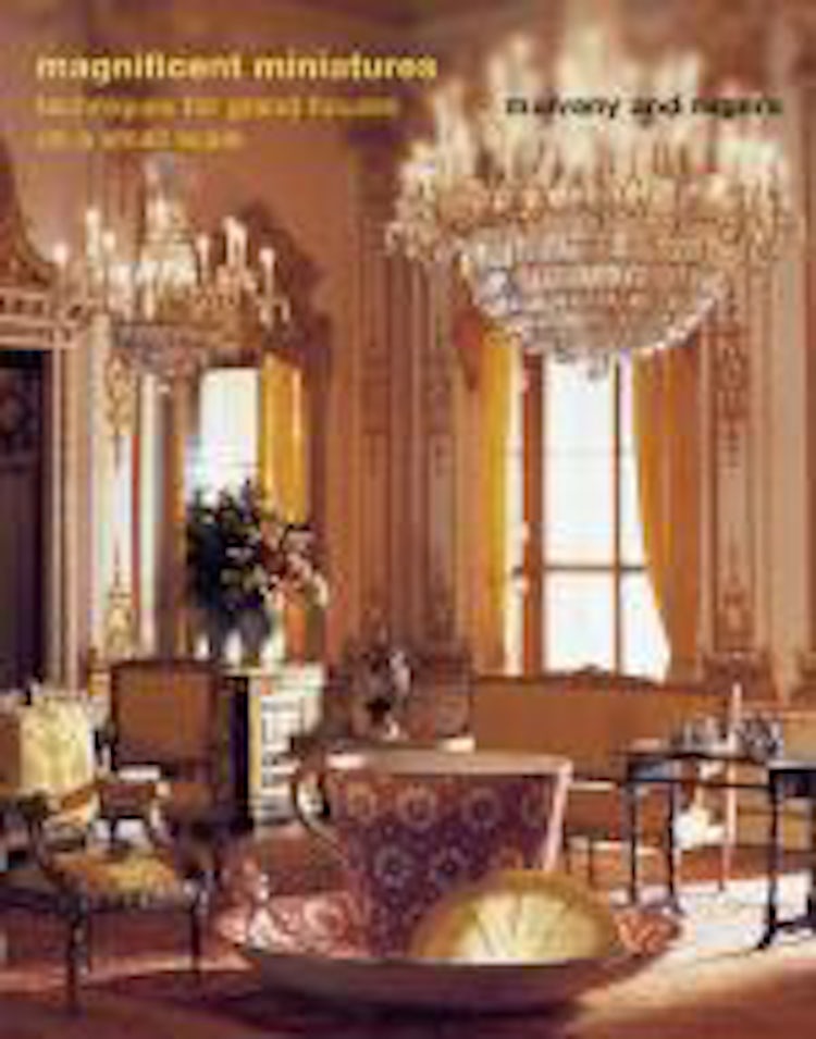 Cover image for Magnificent Miniatures: Techniques for Grand houses on a small scale, isbn: 9780713490596