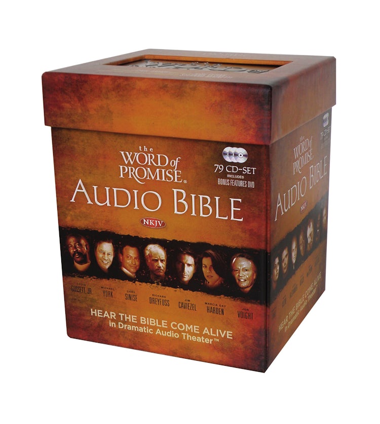 Cover image for NKJV The Word Of Promise Complete Audio Bible, Audio CD, isbn: 9780718024130