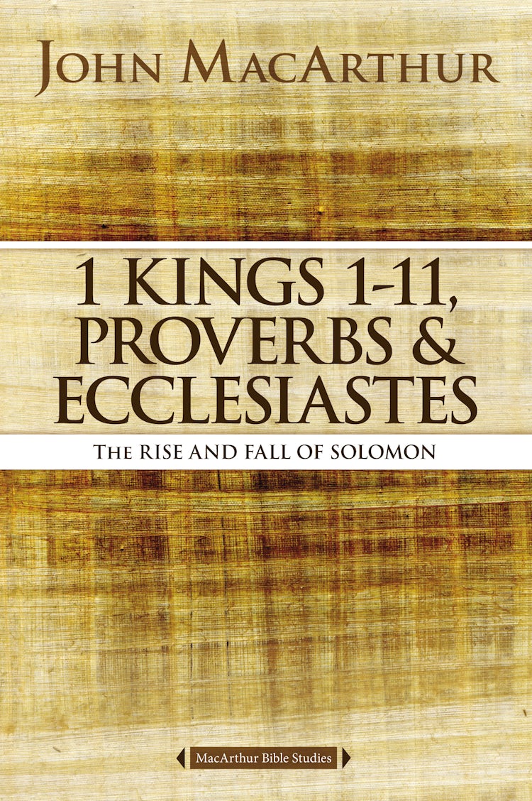 Cover image for 1 Kings 1 To 11, Proverbs, and Ecclesiastes: The Rise and Fall of Solomon, isbn: 9780718034757