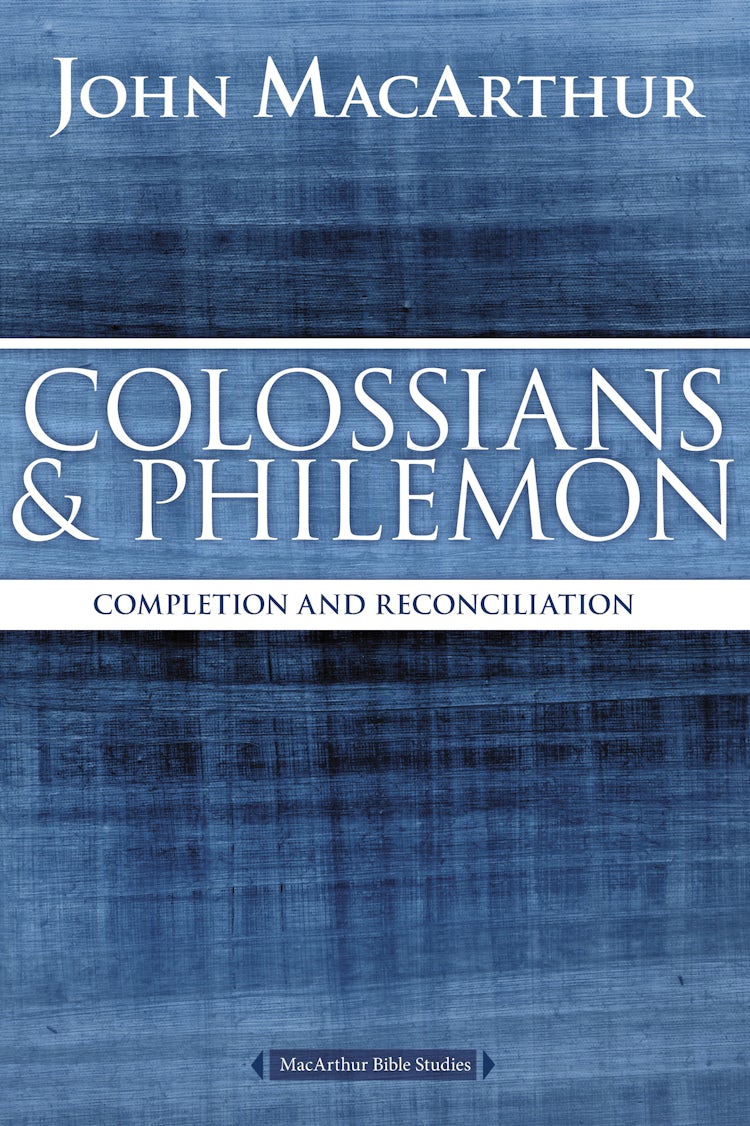Cover image for Colossians and Philemon: Completion and Reconciliation in Christ, isbn: 9780718035129