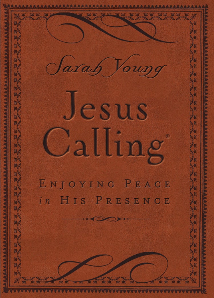 Cover image for Jesus Calling Deluxe Edition [Brown], isbn: 9780718042820