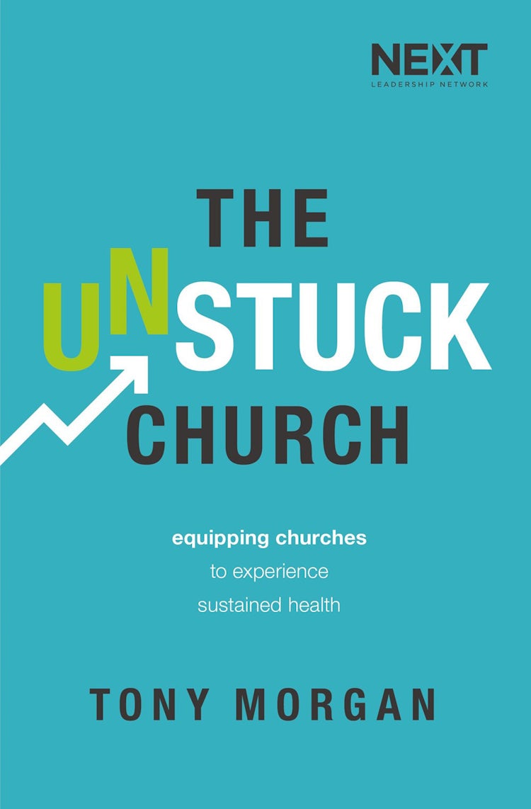 Cover image for The Unstuck Church: Equipping Churches To Experience Sustained Health, isbn: 9780718094416