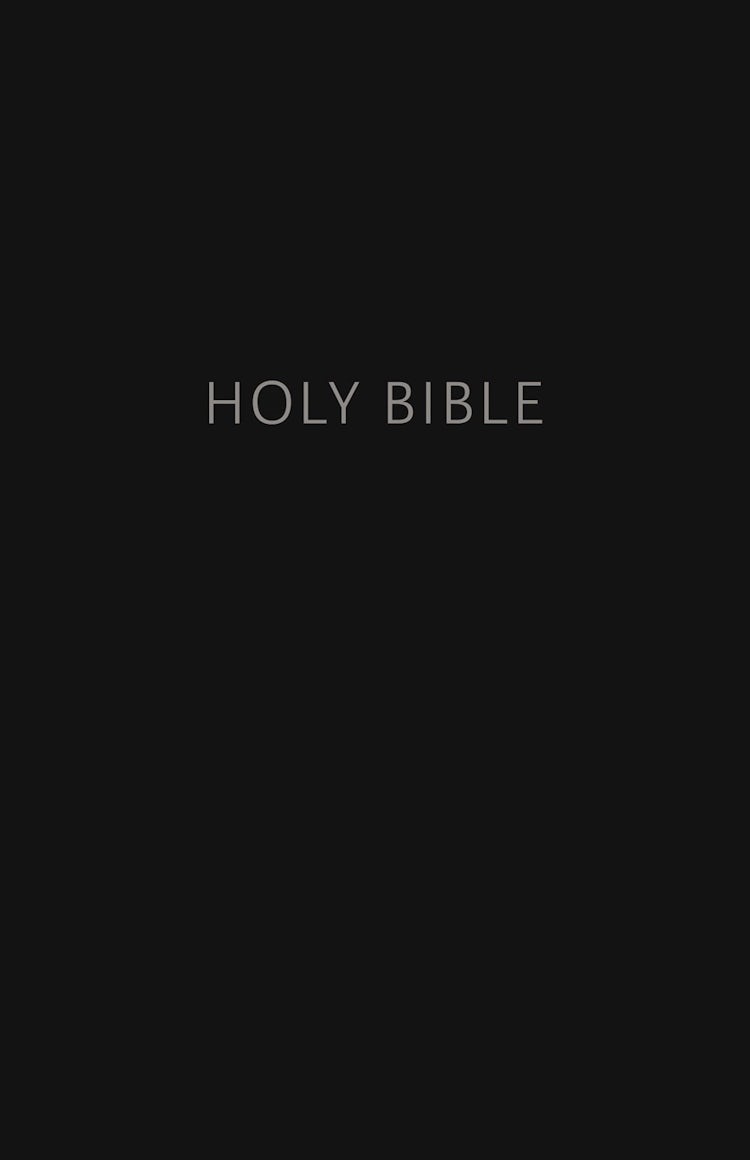 Cover image for NKJV Pew Bible Red Letter Edition [Large Print, Black], isbn: 9780718095628