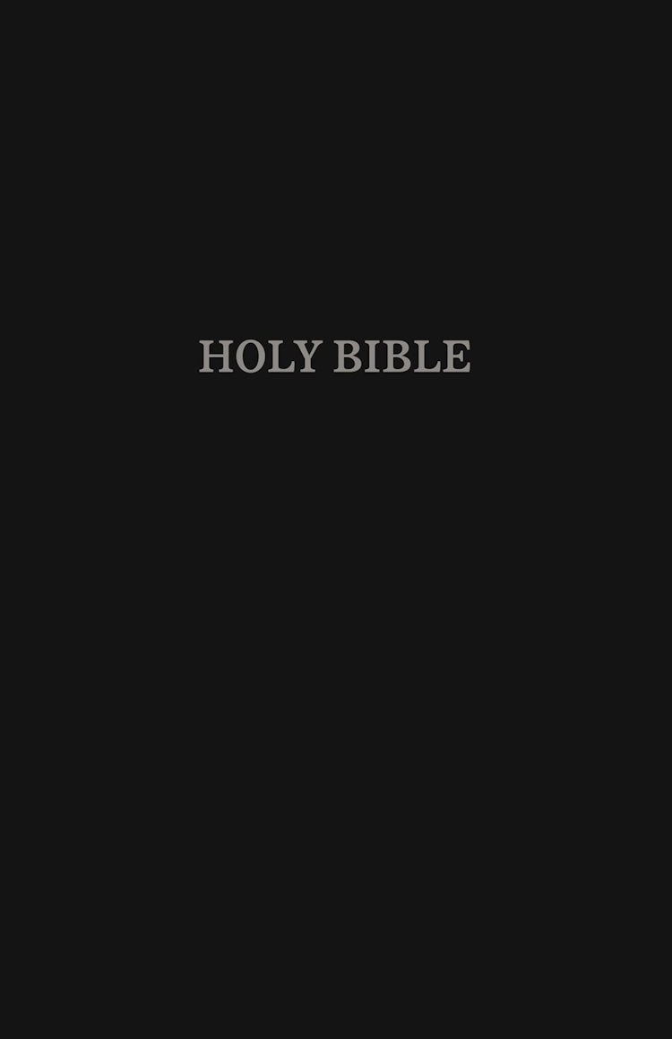 Cover image for KJV, Pew Bible, Red Letter Edition [Black], isbn: 9780718097547