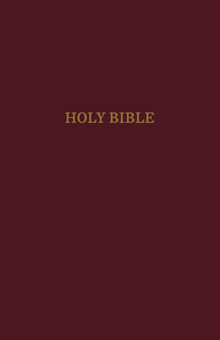 Cover image for KJV Gift And Award Bible, Red Letter Edition [Burgundy], isbn: 9780718097875