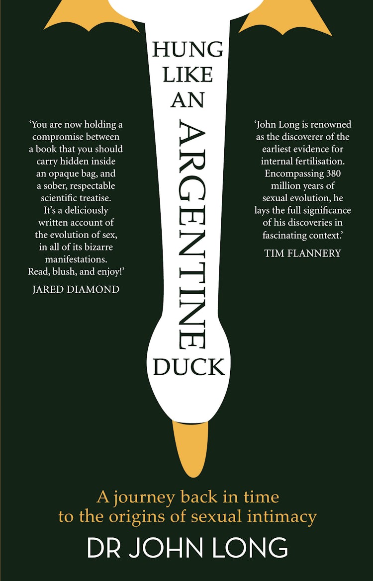 Cover image for Hung Like an Argentine Duck: A Journey Back in Time to the Origins of Se xual Intimacy, isbn: 9780730492931