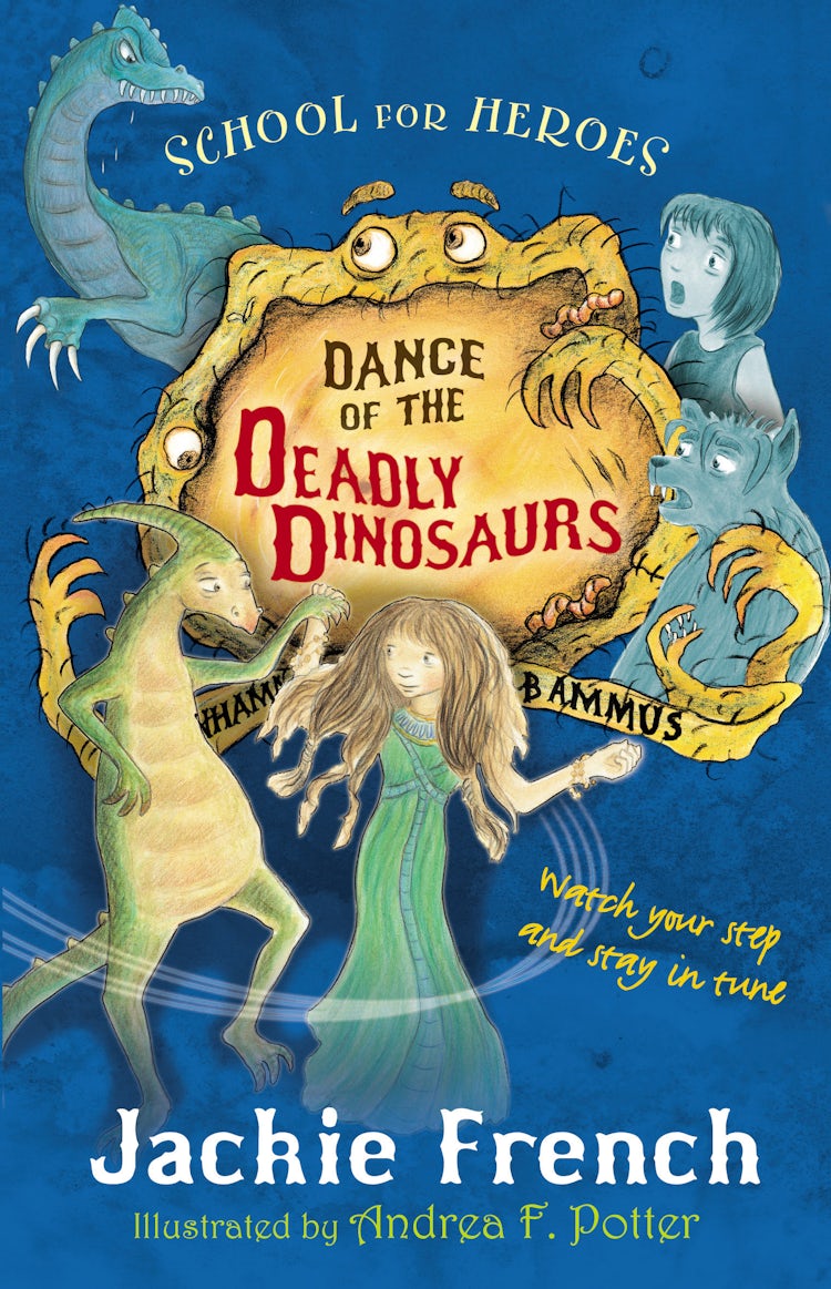 Cover image for Dance of the Deadly Dinosaurs, isbn: 9780732285425