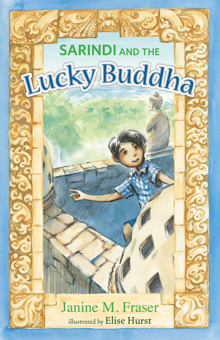 Cover image for Sarindi and the Lucky Buddha, isbn: 9780732287757
