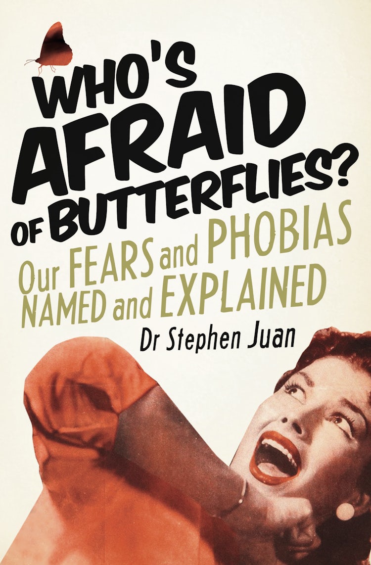 Cover image for Who's Afraid of Butterflies? Our Fears and Phobias Named and Explained, isbn: 9780732290511