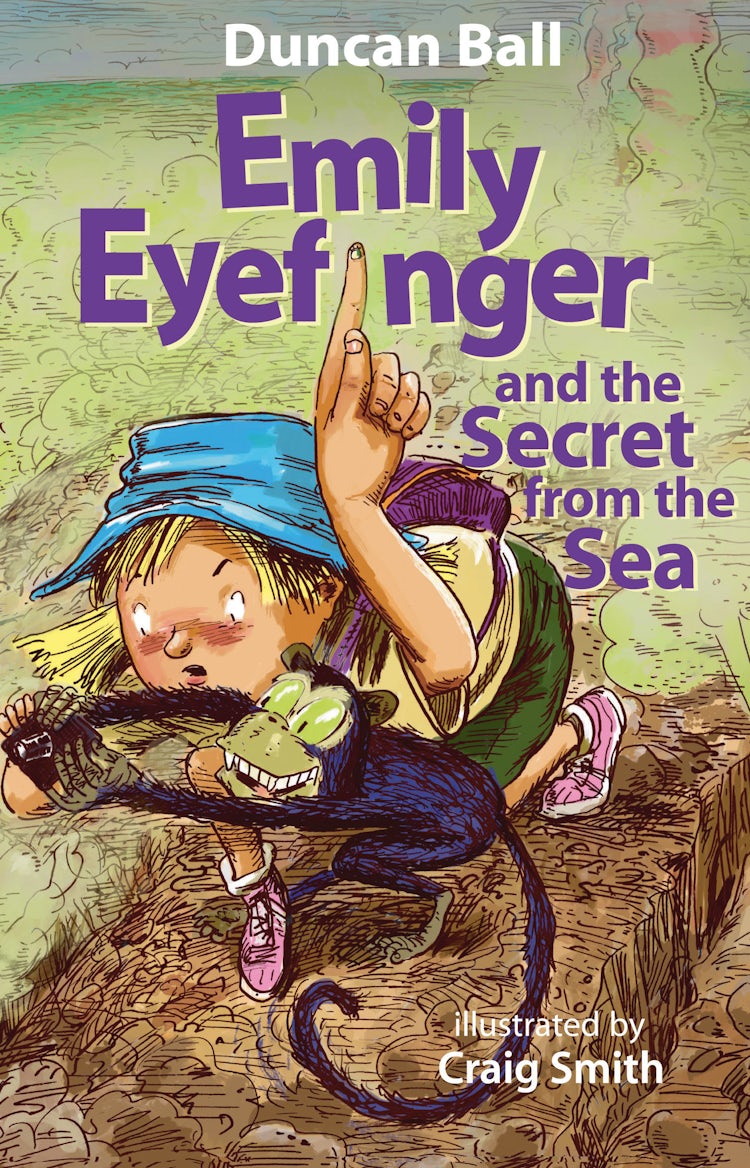 Cover image for Emily Eyefinger and the Secret from the Sea (Emily Eyefinger, #11), isbn: 9780732293154