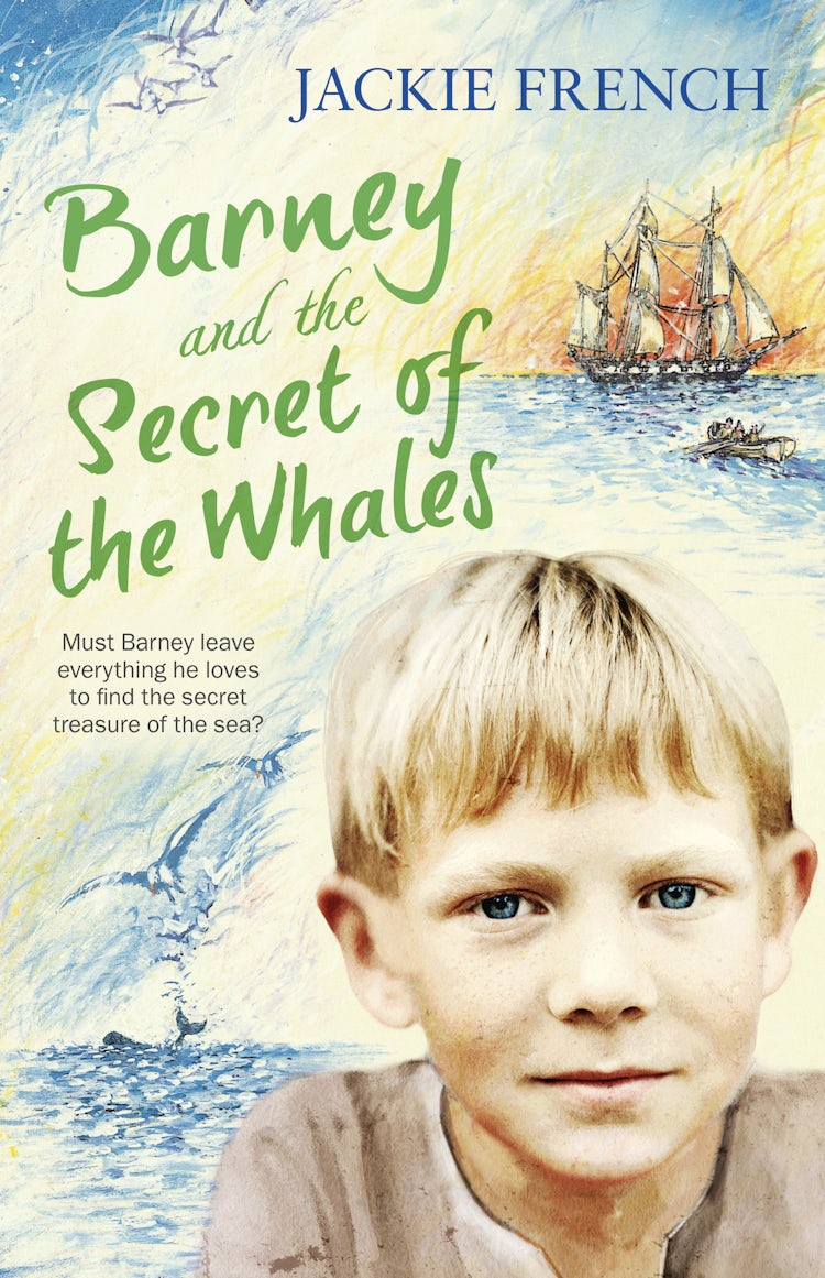 Cover image for Barney and the Secret of the Whales (The Secret History Series, #2), isbn: 9780732299446
