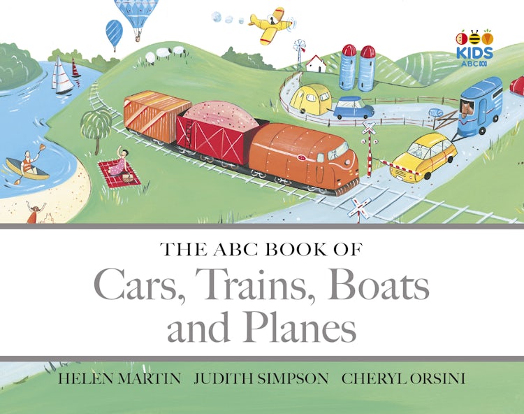 Cover image for The ABC Book of Cars, Trains, Boats and Planes, isbn: 9780733323928