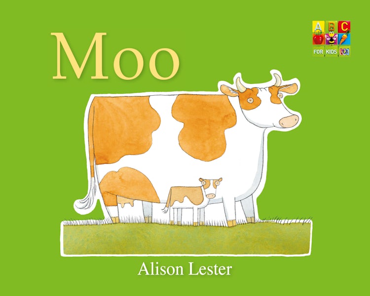 Cover image for Moo (Talk to the Animals) board book, isbn: 9780733329944