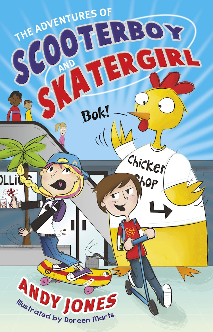 Cover image for The Adventures of Scooterboy and Skatergirl, isbn: 9780733331596