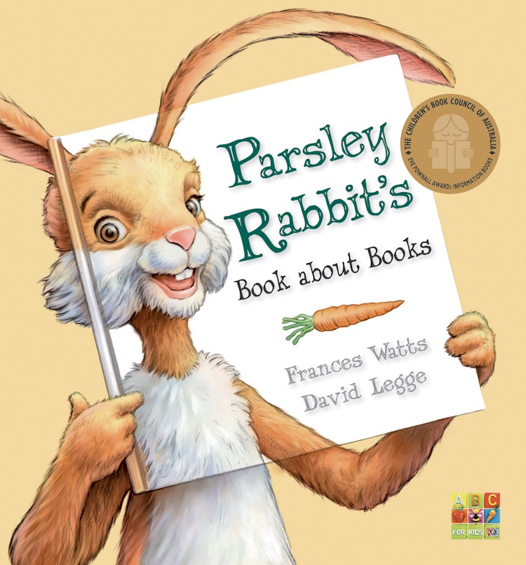 Cover image for Parsley Rabbit's Book About Books, isbn: 9780733332906