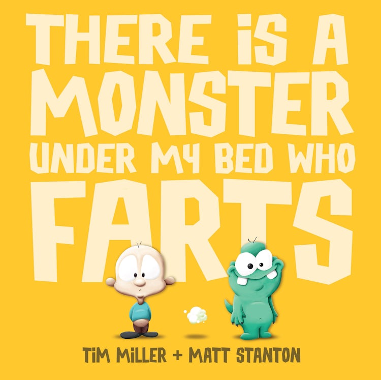Cover image for There is a Monster Under My Bed Who Farts (Fart Monster and Friends), isbn: 9780733332999