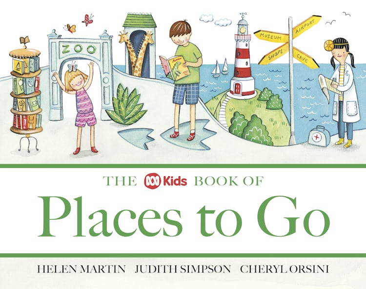 Cover image for The ABC Book of Places to Go, isbn: 9780733334290