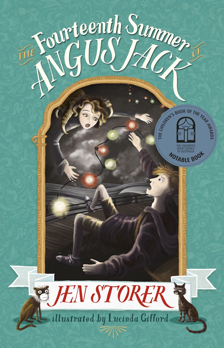 Cover image for The Fourteenth Summer of Angus Jack, isbn: 9780733334436