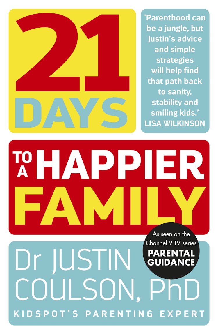 Cover image for 21 Days to a Happier Family, isbn: 9780733334818