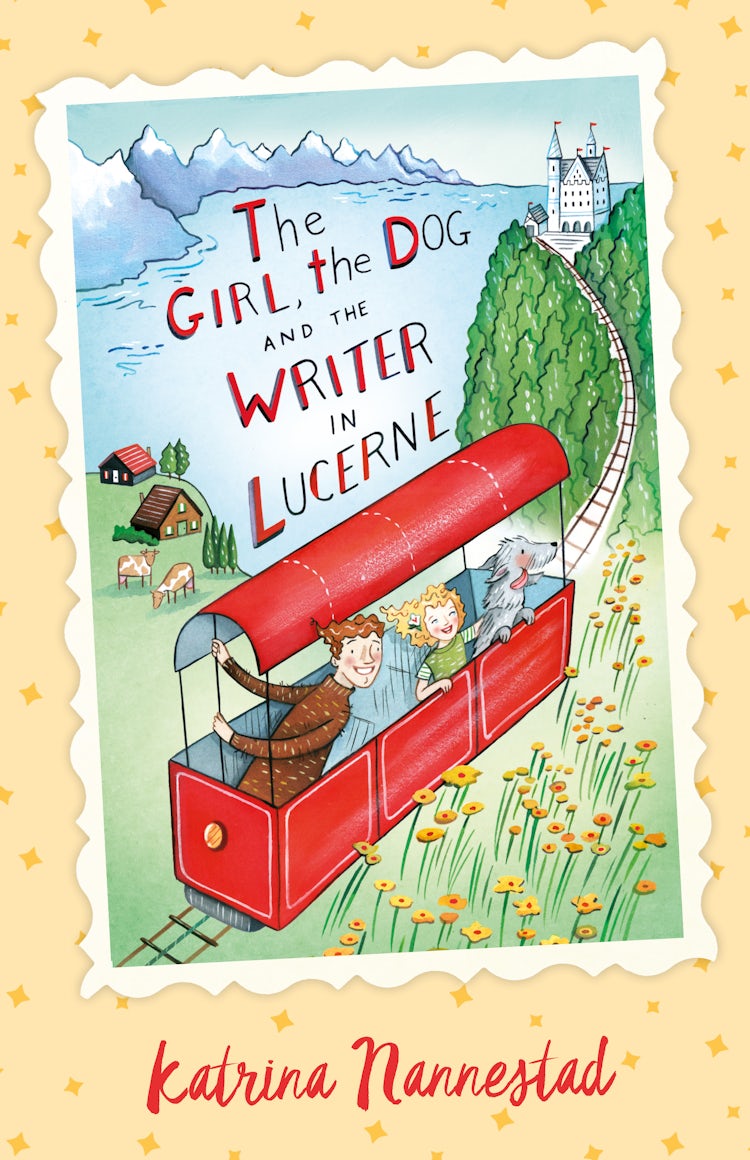 Cover image for The Girl, the Dog and the Writer in Lucerne (The Girl, the Dog and the Writer, #3), isbn: 9780733338199