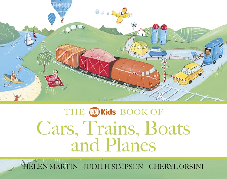 Cover image for The ABC Book of Cars, Trains, Boats and Planes, isbn: 9780733339271