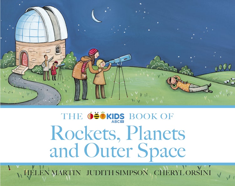Cover image for The ABC Book of Rockets, Planets and Outer Space, isbn: 9780733340062