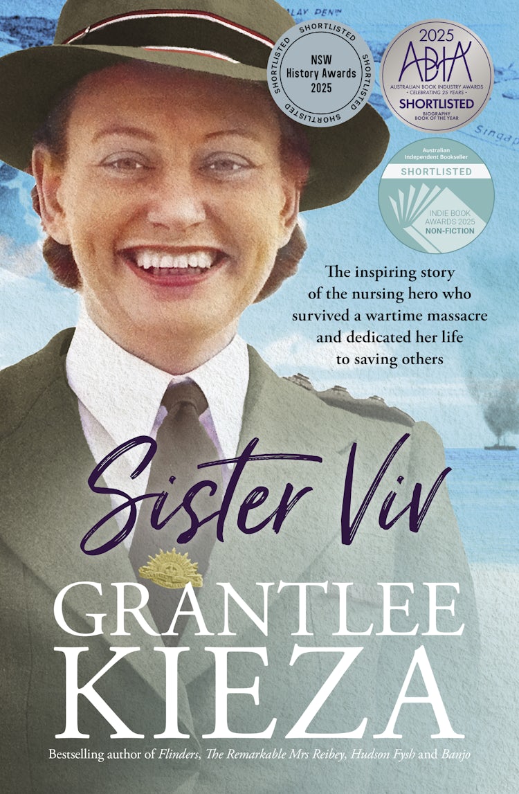 Cover image for Sister Viv: The inspiring gripping WWII story of survival and heroism of a courageous young army nurse from the bestselling award-winning author, shortlisted for the ABIA Biography of the Year 2025, isbn: 9780733343292