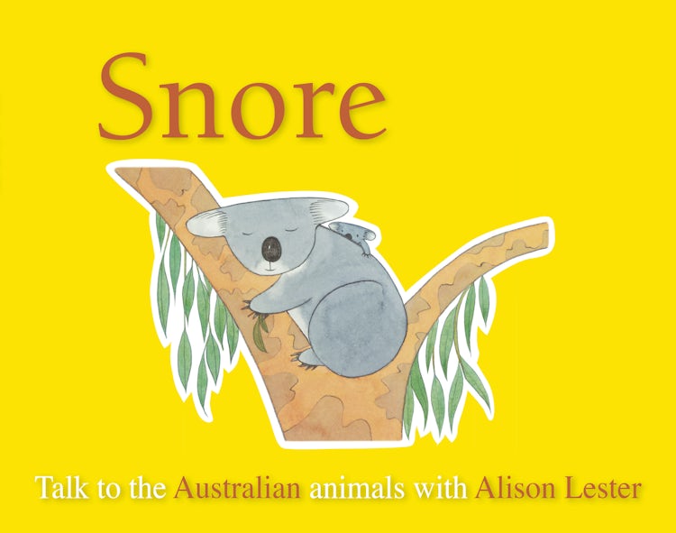 Cover image for Snore (Talk to the Animals) board book, isbn: 9780733343773