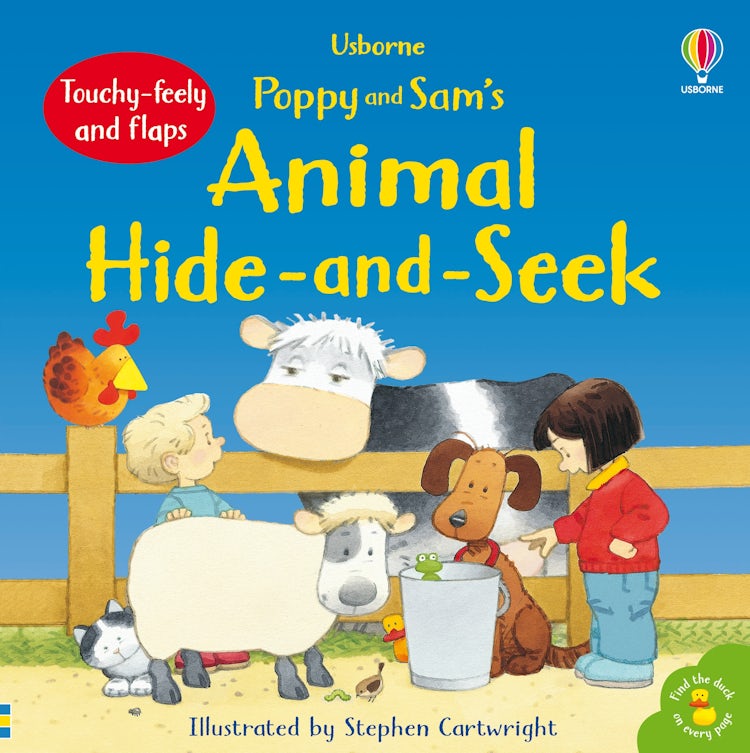 Cover image for Touchy-Feely Farmyard Tales Animal Hide-and-Seek, isbn: 9780746055755