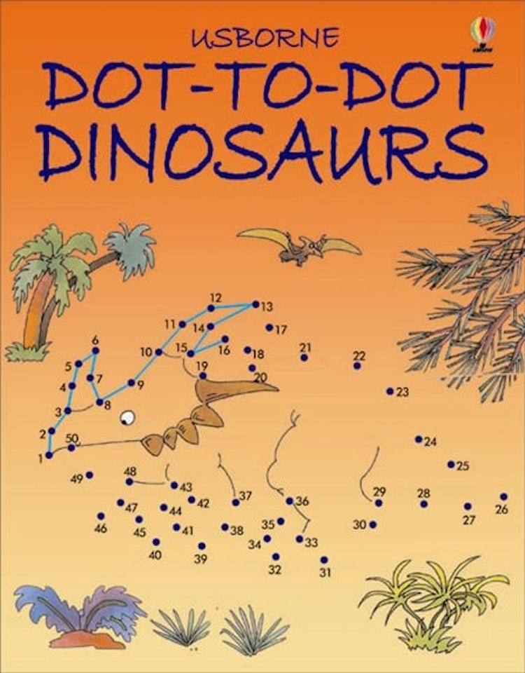 Cover image for Dot to Dot Dinosaurs, isbn: 9780746057148