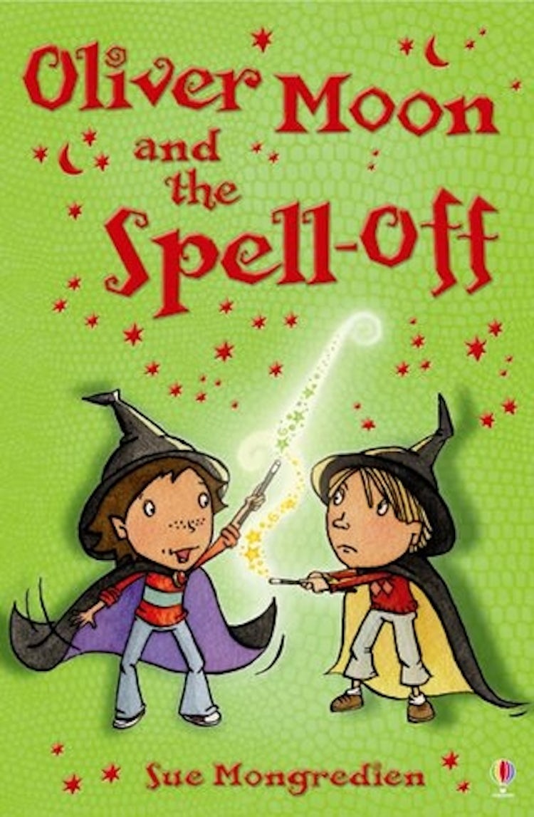 Cover image for Oliver Moon and the Spell-Off, isbn: 9780746077948