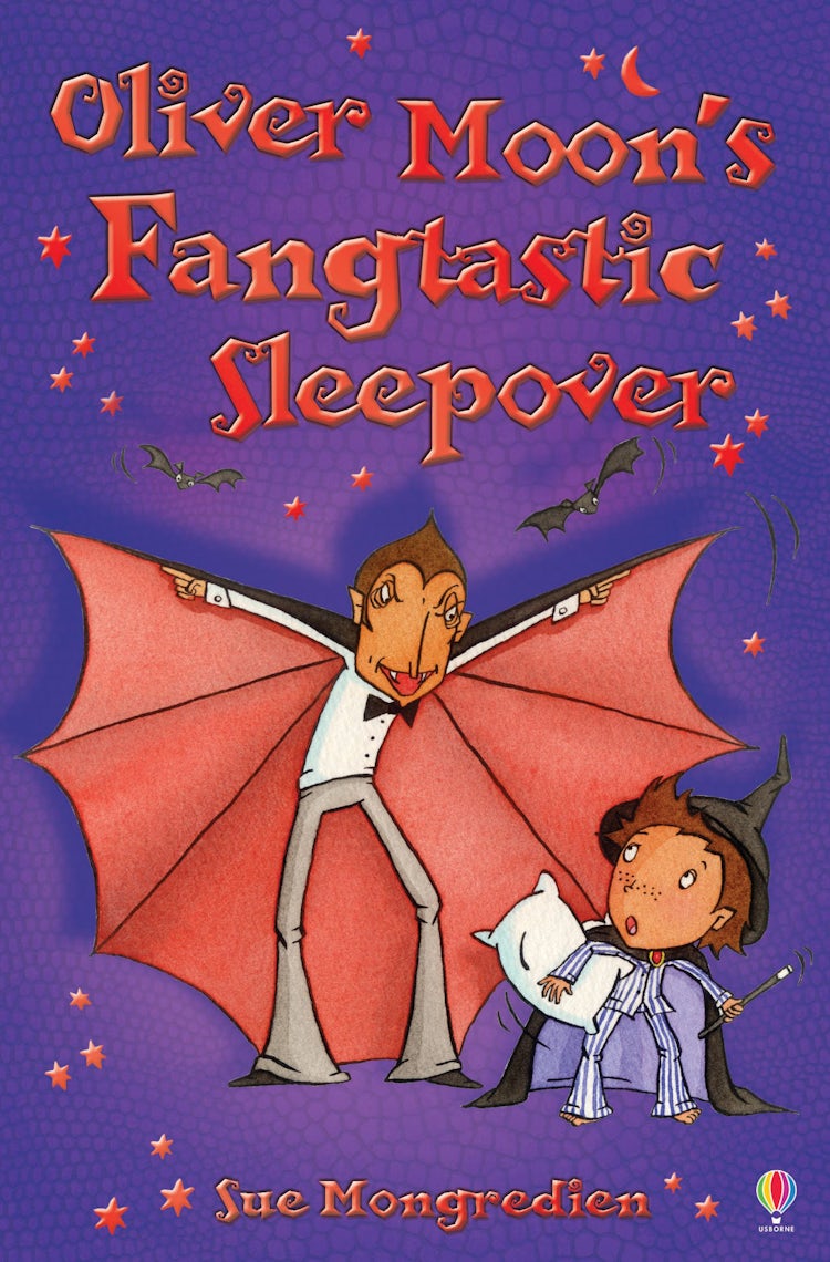 Cover image for Oliver Moon's Fangtastic Sleepover, isbn: 9780746084793