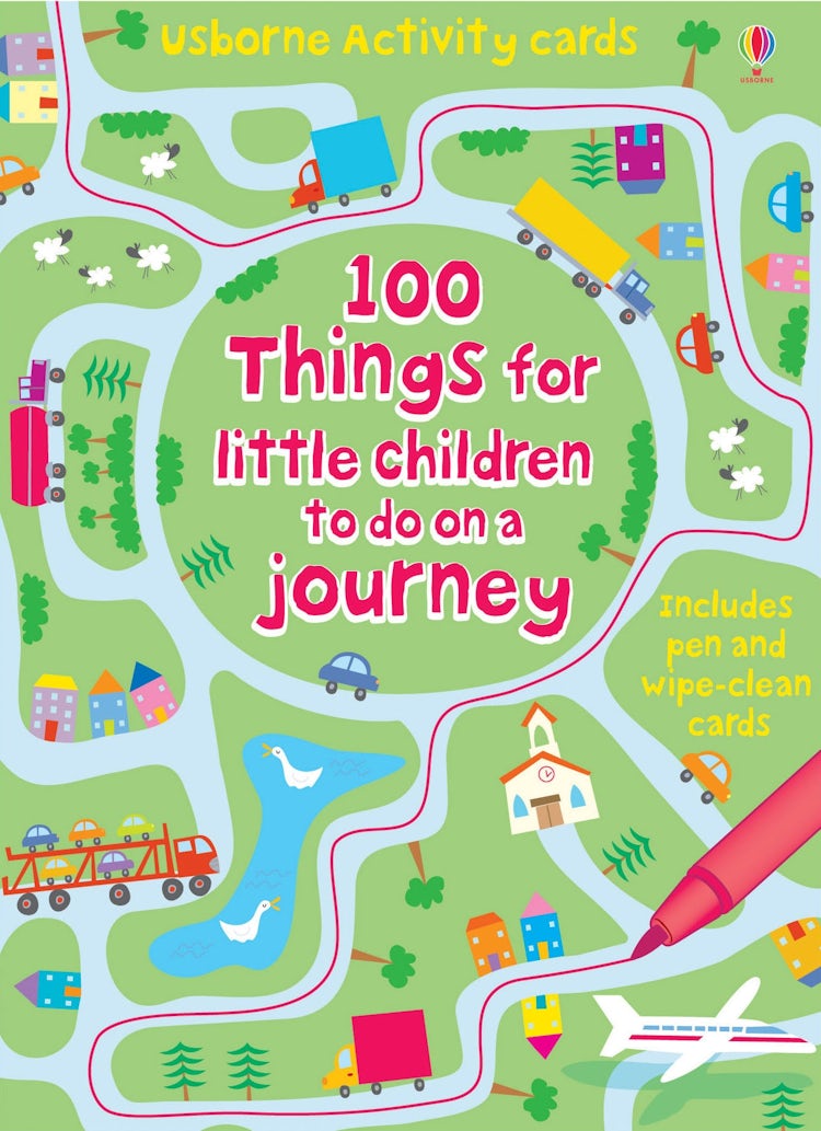Cover image for 100 Things for Little Children to Do on a Journey, isbn: 9780746089217