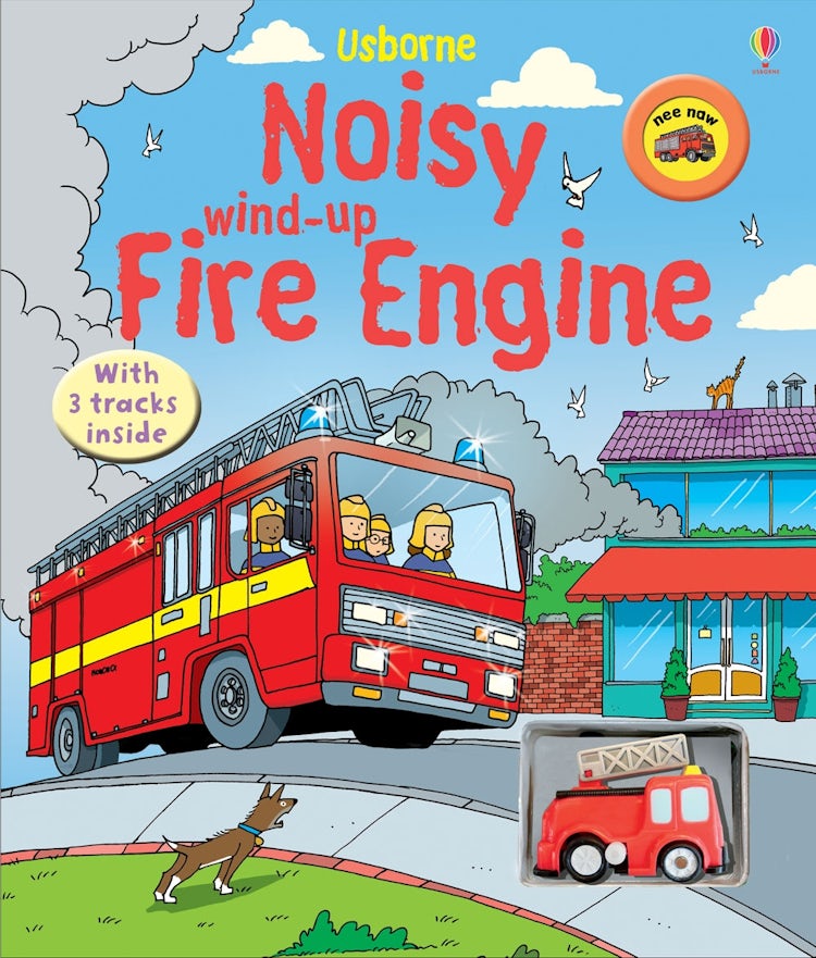 Cover image for Noisy Wind-Up Fire Engine, isbn: 9780746091128