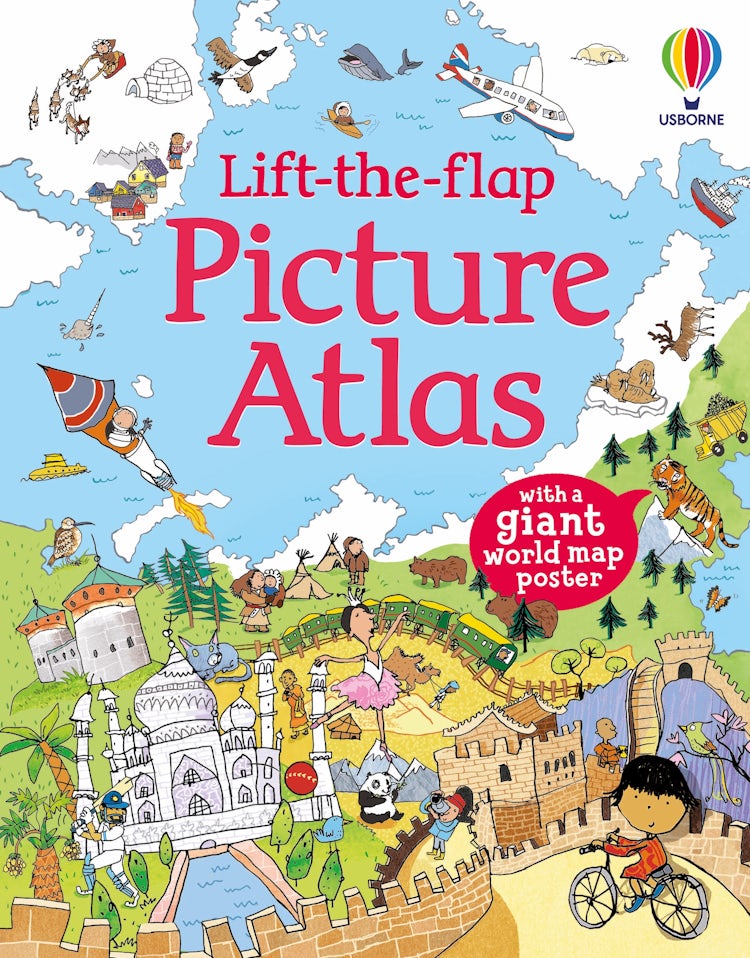 Cover image for Lift the Flap Picture Atlas, isbn: 9780746098479