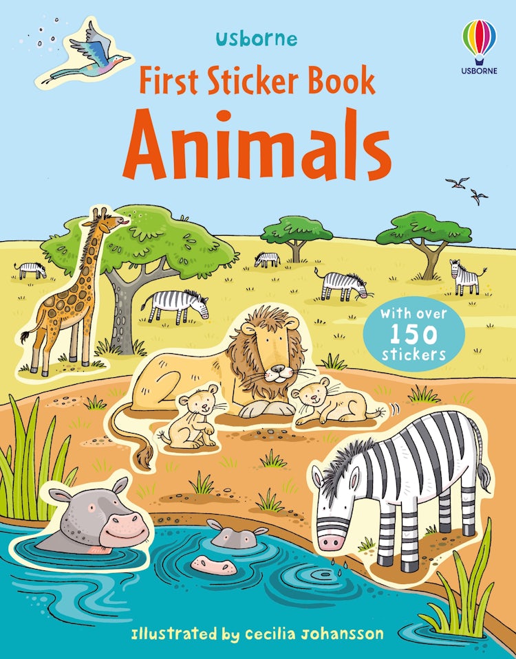 Cover image for Animal Sticker Book with Stickers, isbn: 9780746098974