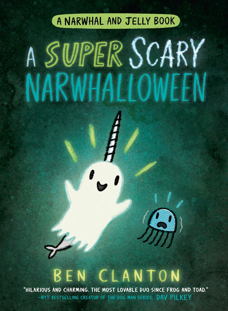 Cover image for A SUPER SCARY NARWHALLOWEEN (Narwhal and Jelly, Book 8), isbn: 9780755500192
