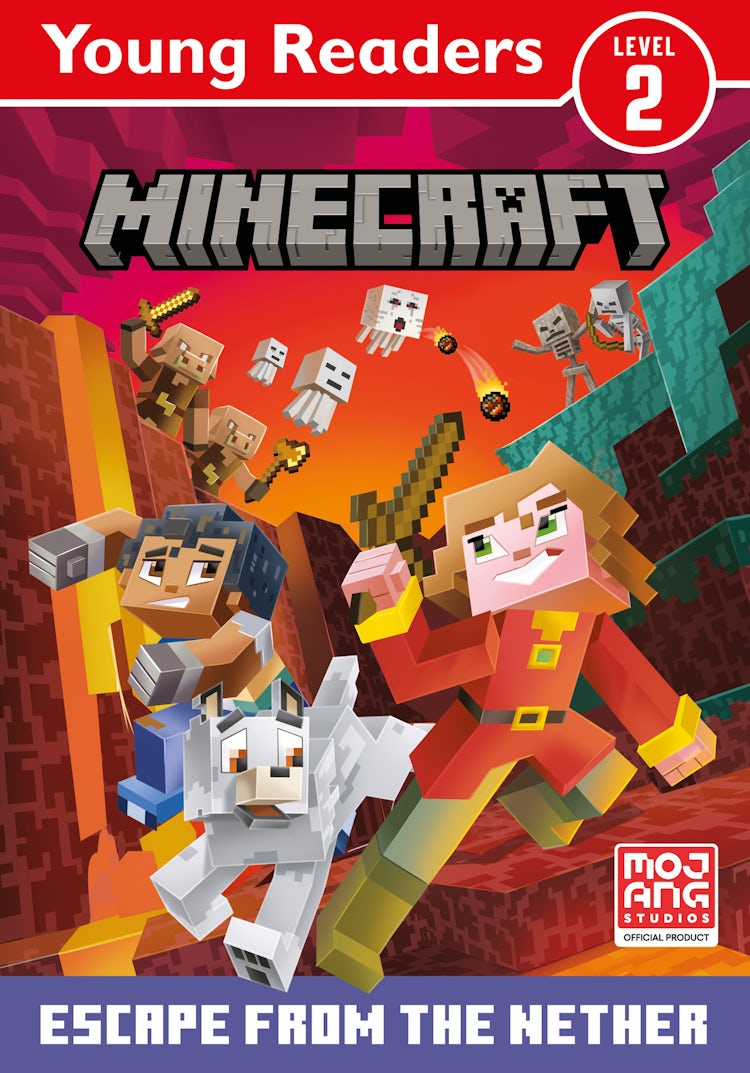 Cover image for Escape from the Nether: Minecraft Young Readers, isbn: 9780755500468
