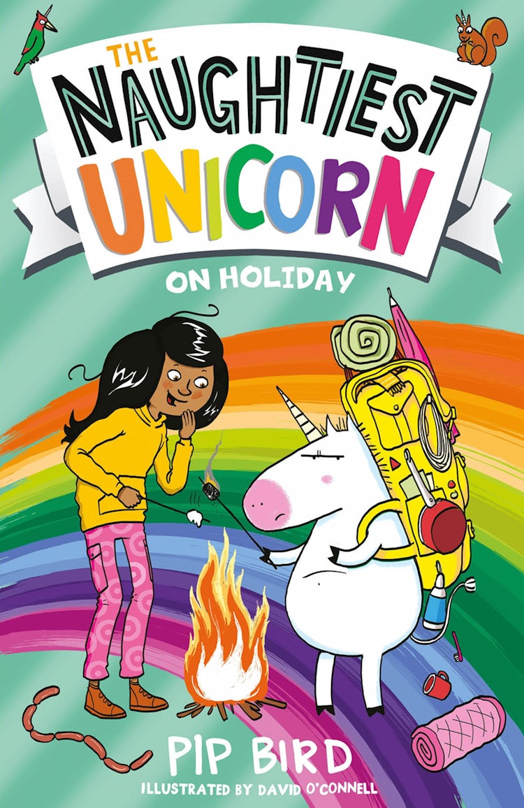 Cover image for The Naughtiest Unicorn on Holiday, isbn: 9780755501915