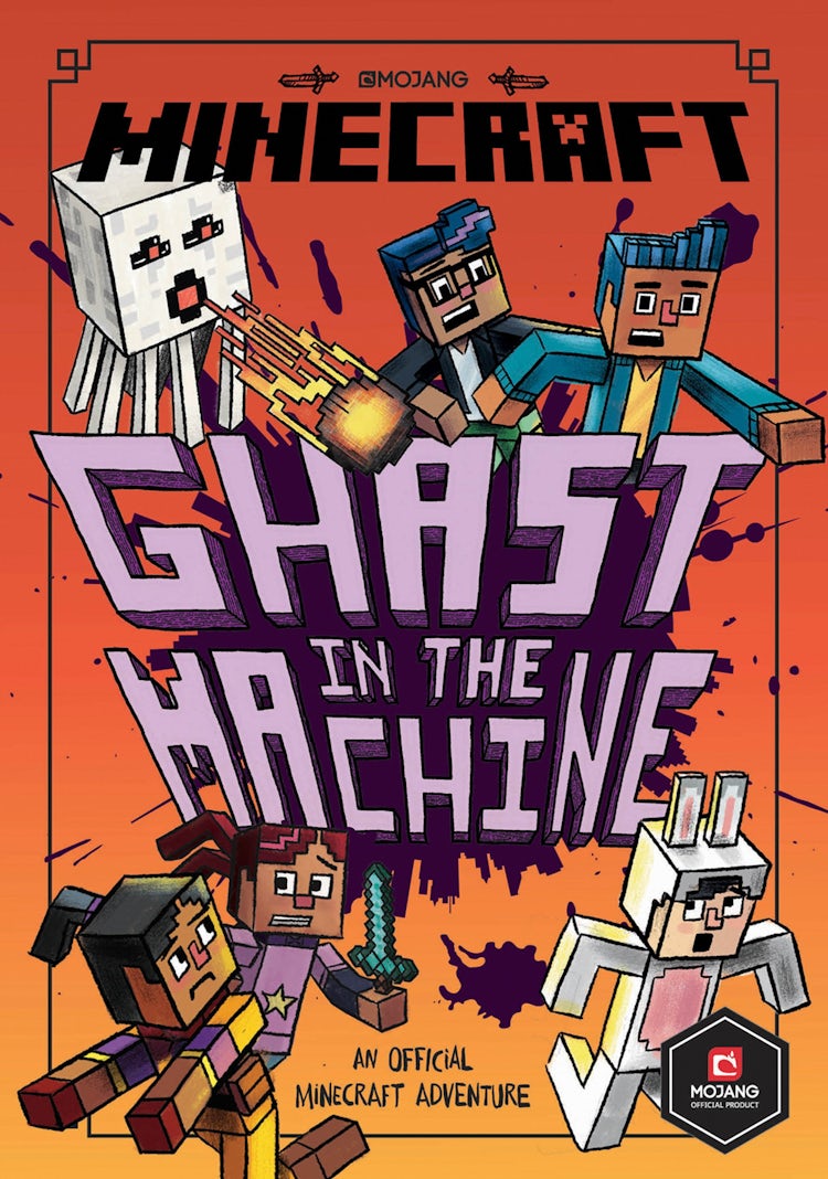 Cover image for Minecraft: Ghast in the Machine (Woodsword Chronicles #4), isbn: 9780755502196