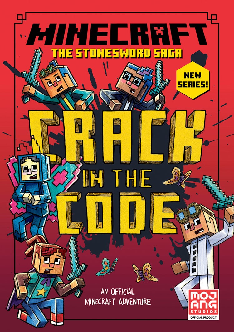 Cover image for Minecraft Crack in the Code [The Stonesword Saga #1], isbn: 9780755503216