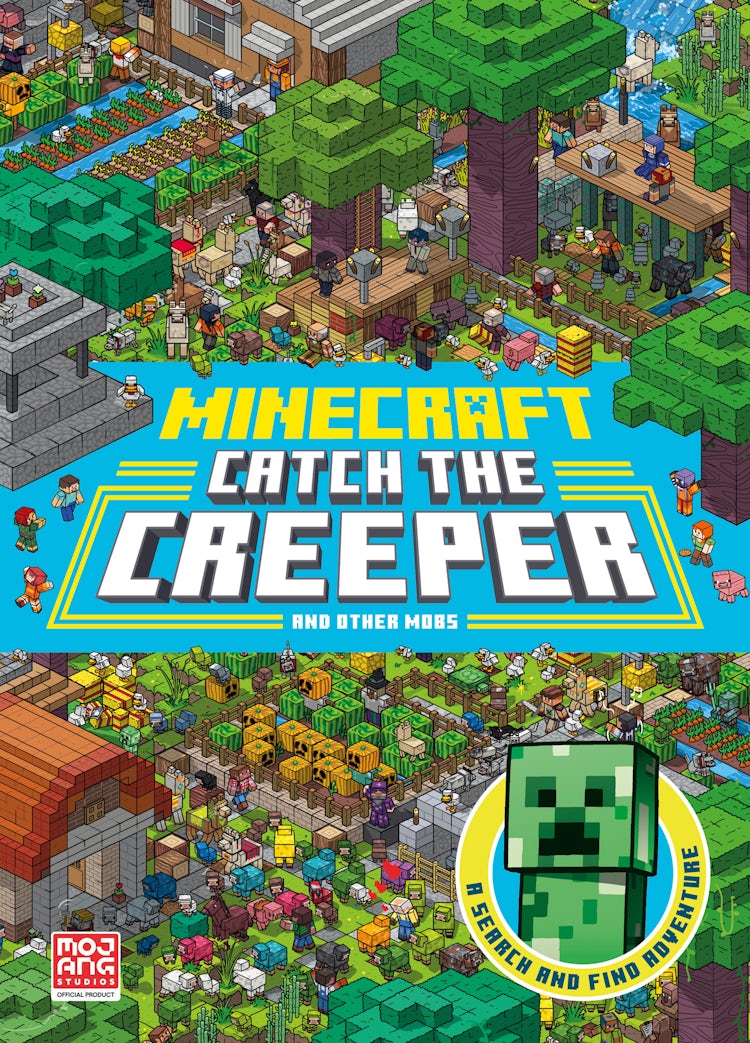Cover image for Minecraft Catch The Creeper And Other Mobs: A Search And Find Adventure, isbn: 9780755503575
