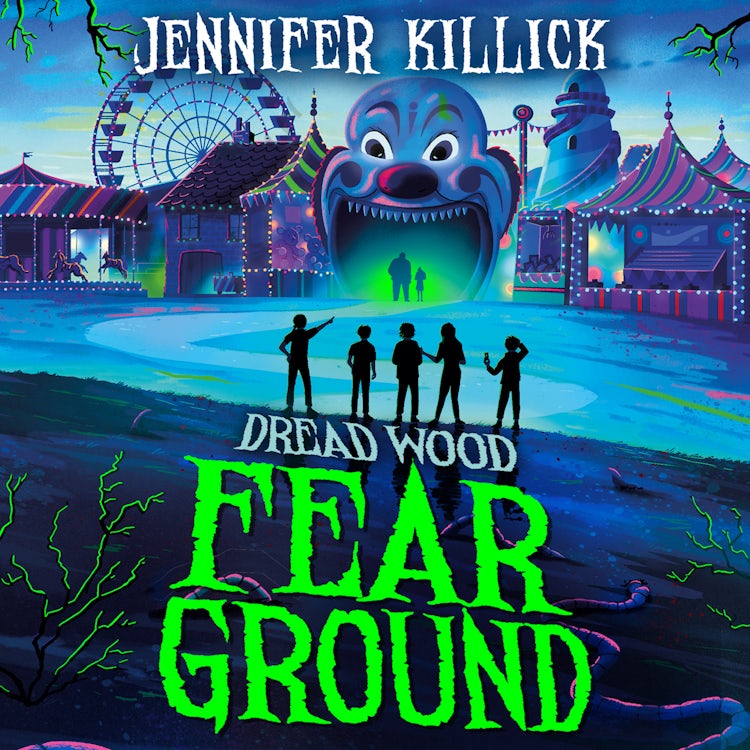 Cover image for Fear Ground: New for 2022, a funny, scary thriller from the author of Crater Lake. Perfect for kids aged 9-12 and fans of Goosebumps! (Dread Wood, Book 2), isbn: 9780755504619