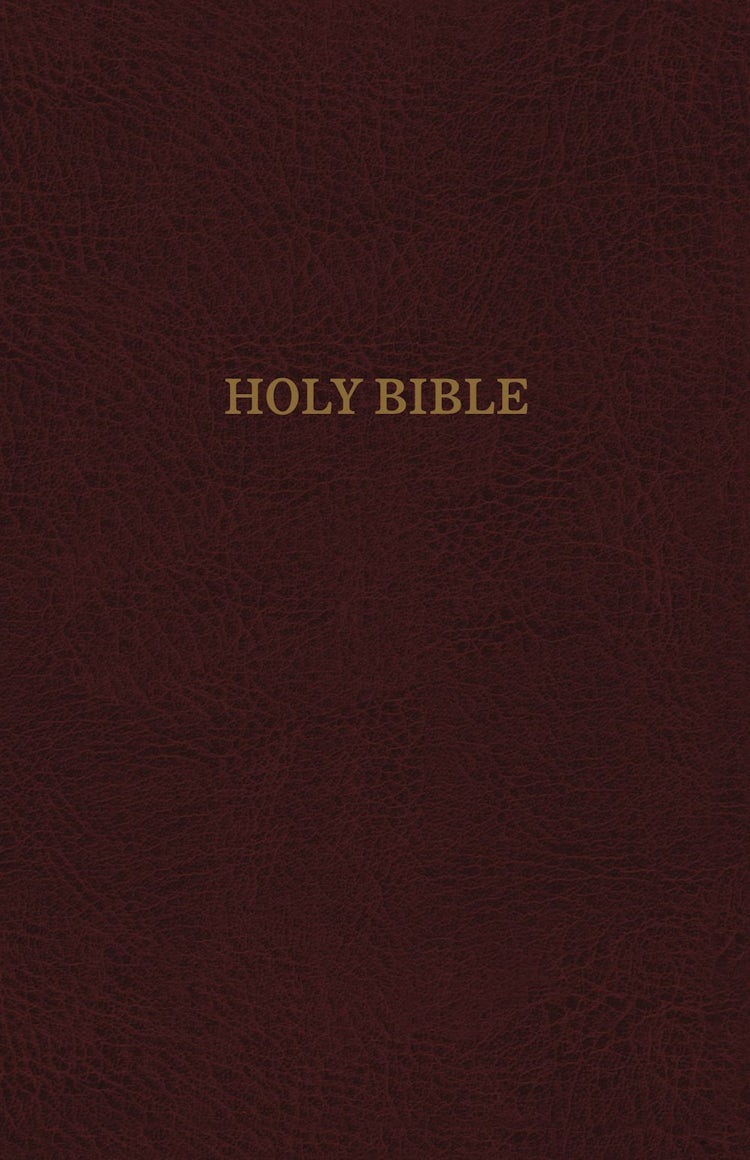 Cover image for KJV Reference Bible Personal Size Red Letter Edition [Giant Print, Burgundy], isbn: 9780785215509