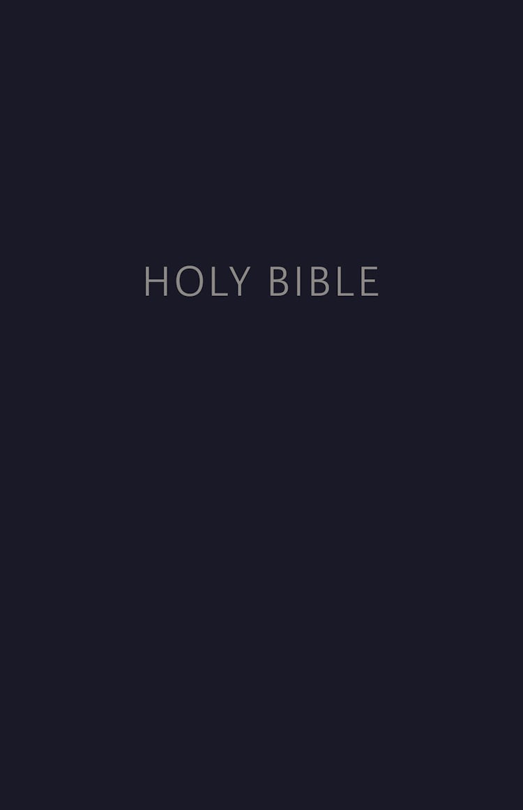 Cover image for NKJV Pew Bible Red Letter Edition [Blue], isbn: 9780785215943