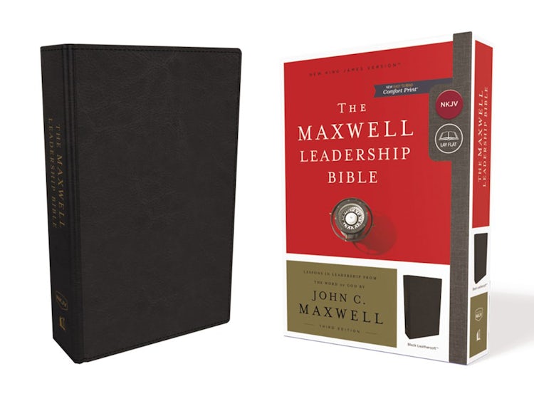 Cover image for NKJV Maxwell Leadership Bible [Third Edition, Black], isbn: 9780785218623
