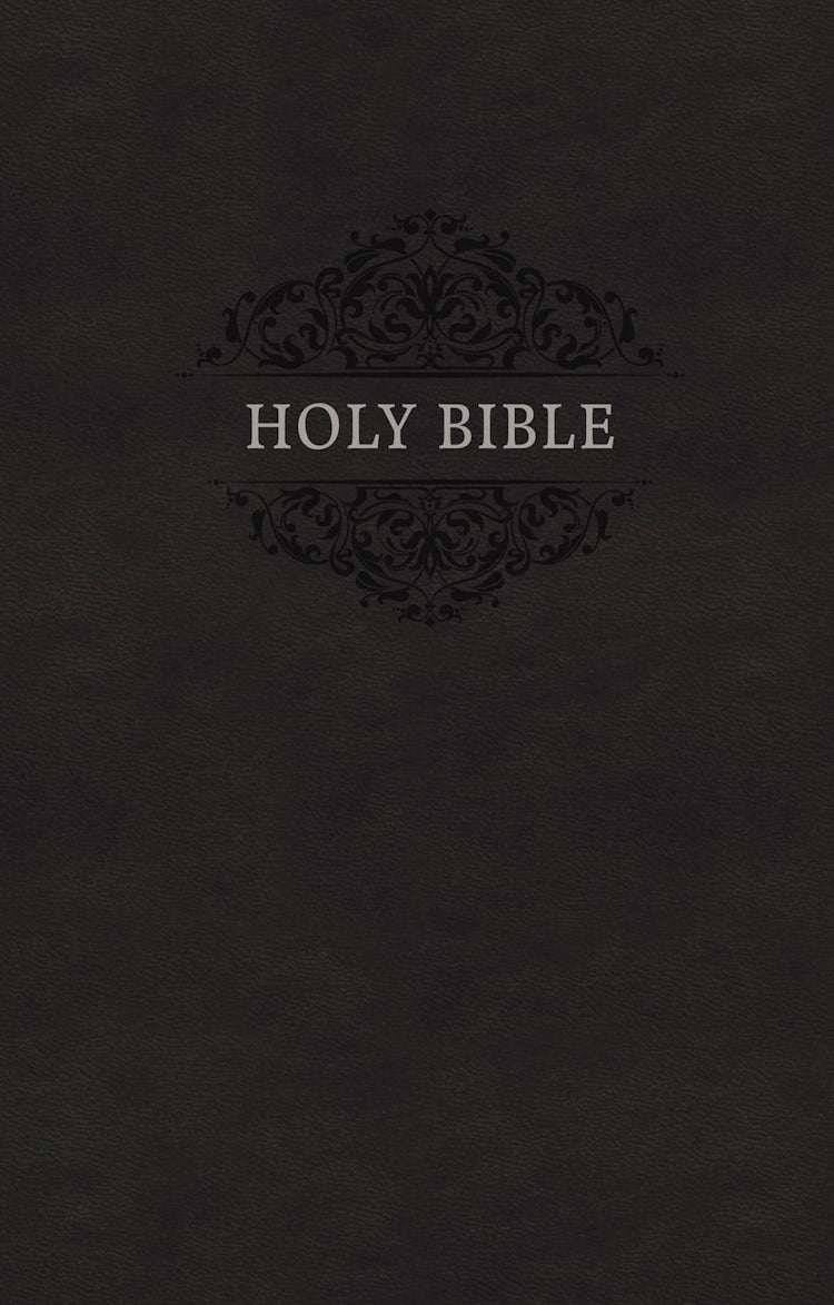 Cover image for NKJV Holy Bible Soft Touch Edition [Black], isbn: 9780785219477